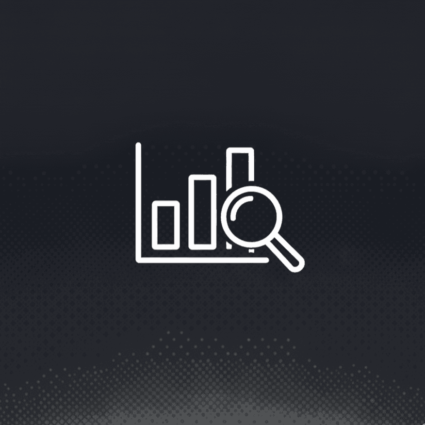 Live analytics dashboard visualization